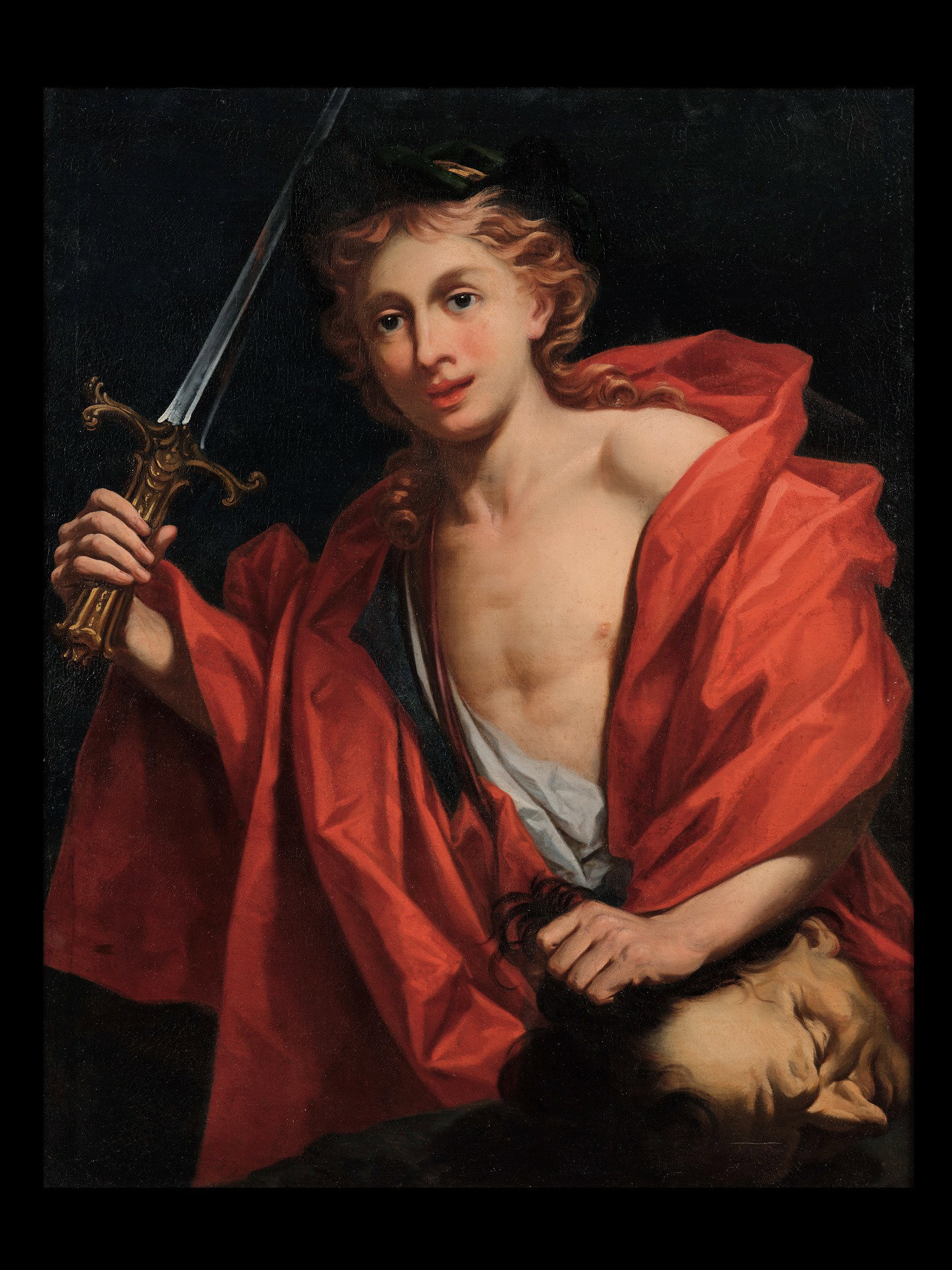 Pier Dandini (Florenz, 1646-1712) - David mit dem Haupt des Goliath